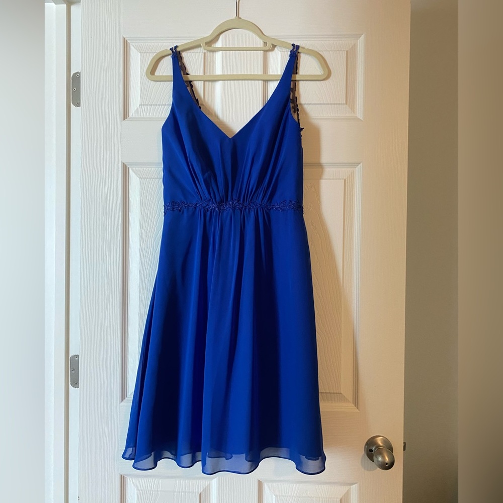 Royal Blue Alfred Angelo Dress